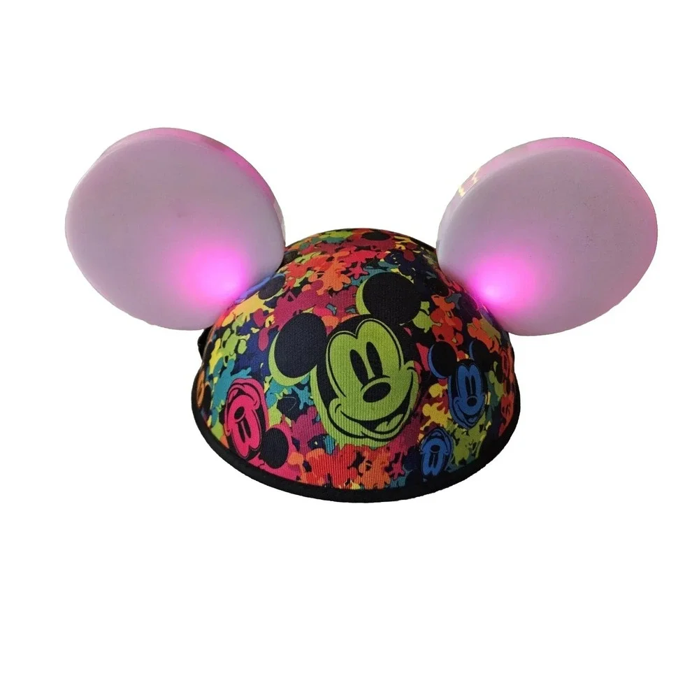Disney‎ Parks Mickey Mouse Ears Hat Light Up Disneyland Glow With The Show